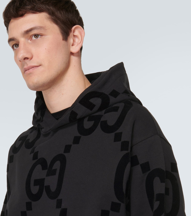 Jumbo GG cotton jersey hoodie 5