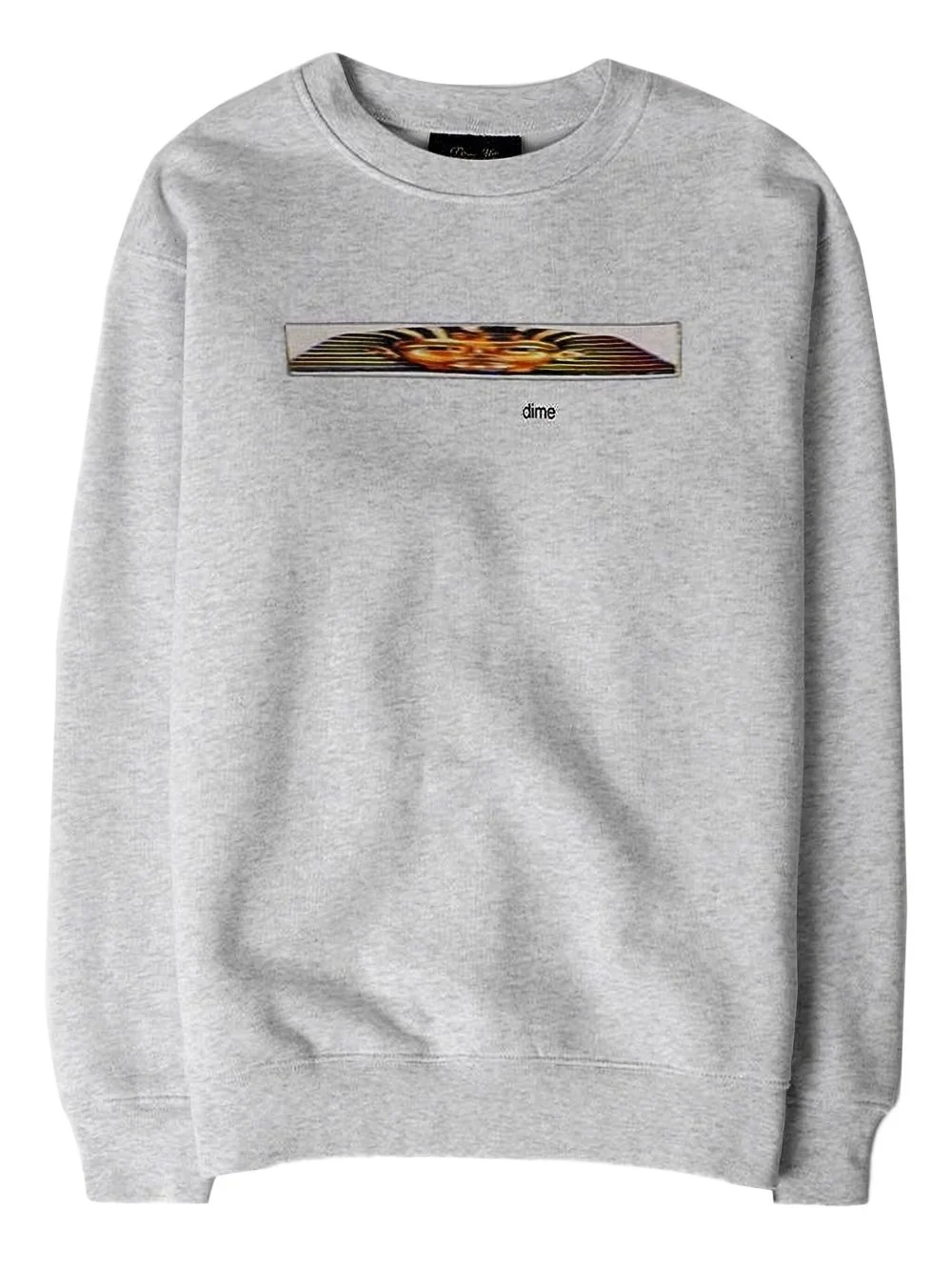 pharaoh-print crew-neck sweatshirt - 1