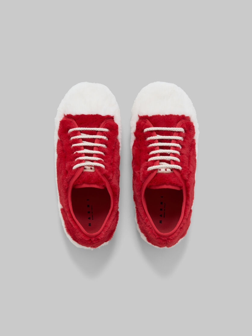 RED TEDDY TENNIS SNEAKER - 4