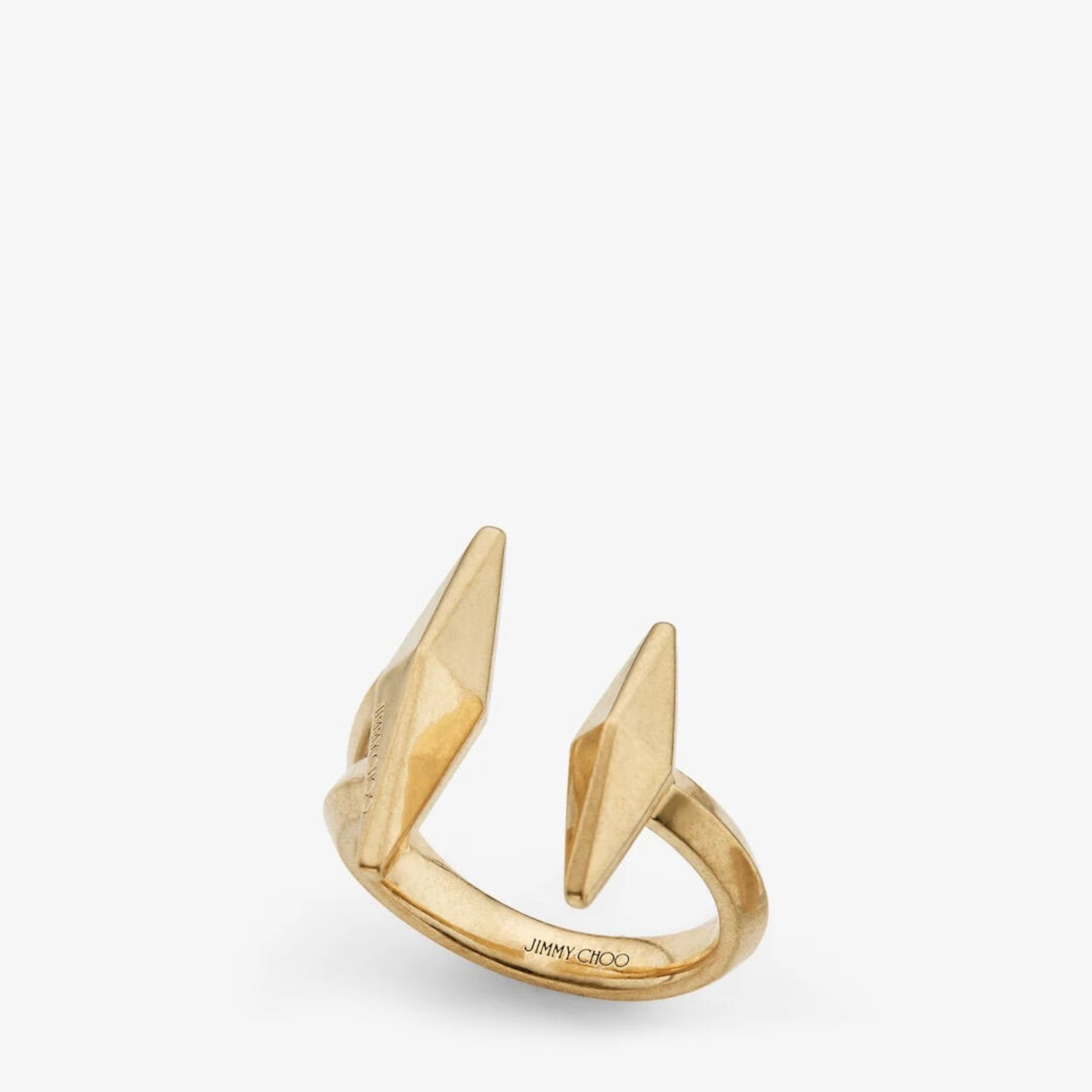 Double Diamond Ring
Gold Finish Double Ring - 2