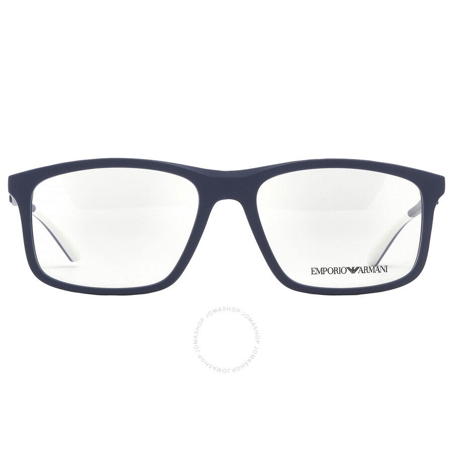 Emporio Armani Demo Rectangular Men's Eyeglasses EA3196 5088 56 - 1