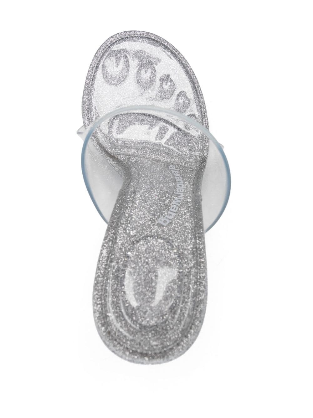 Nudie 110mm glitered mules - 4