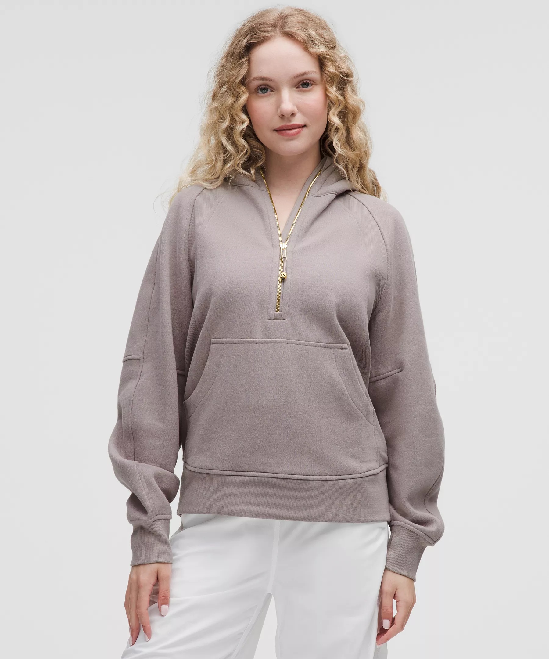 Scuba Oversized Half-Zip Hoodie *Long - 1