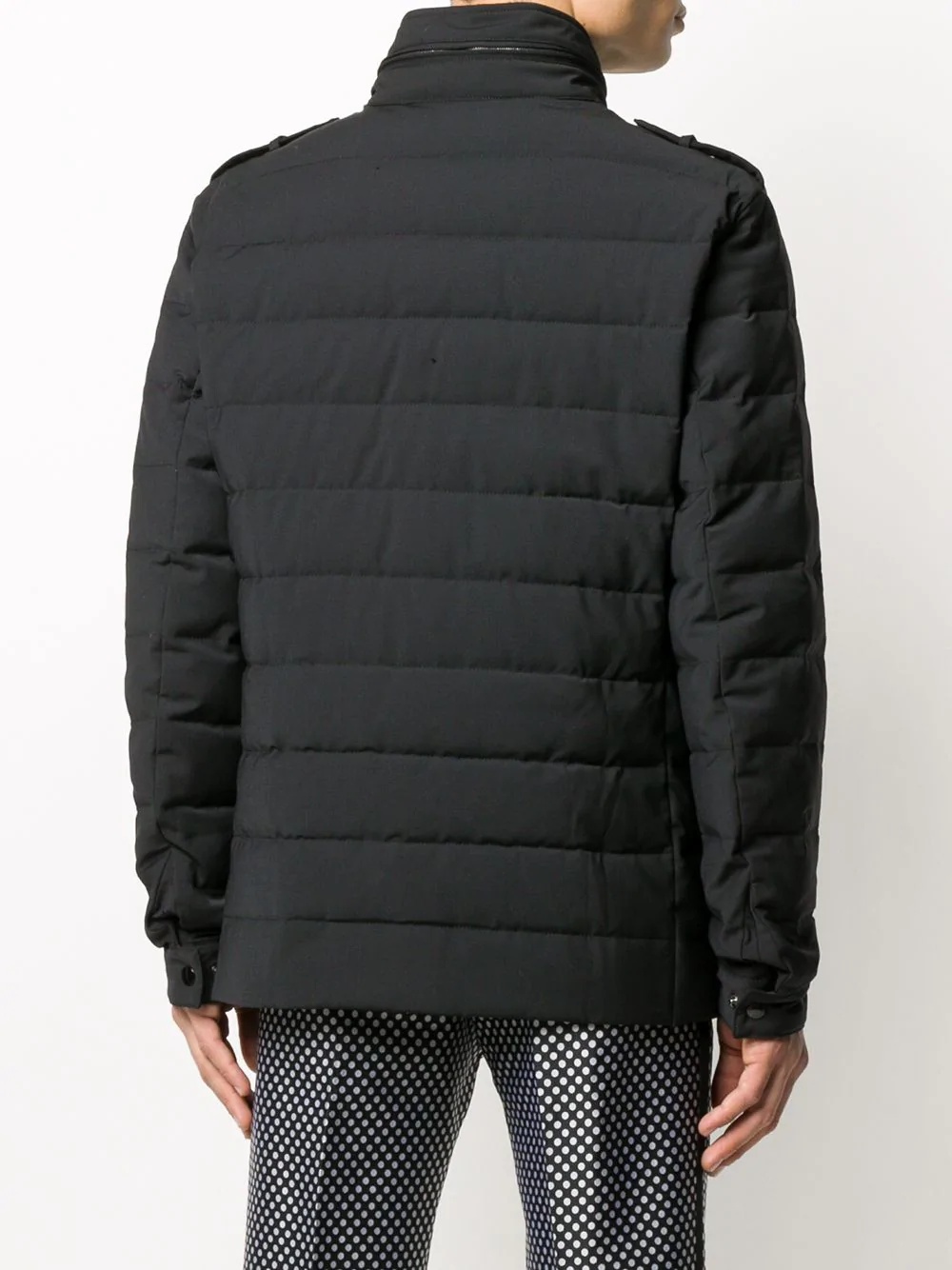 double facing padded jacket - 4