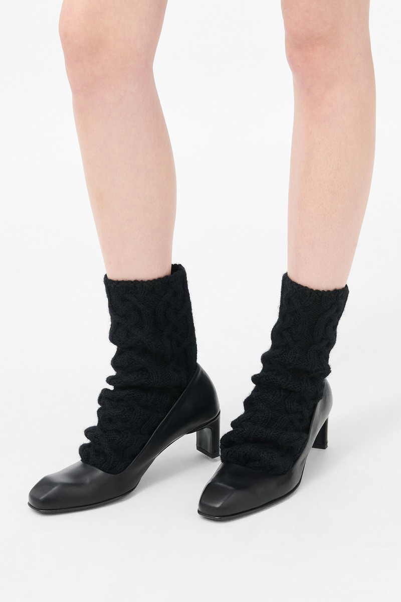 Karasu Pump Black Tensile Cattle Hide 5