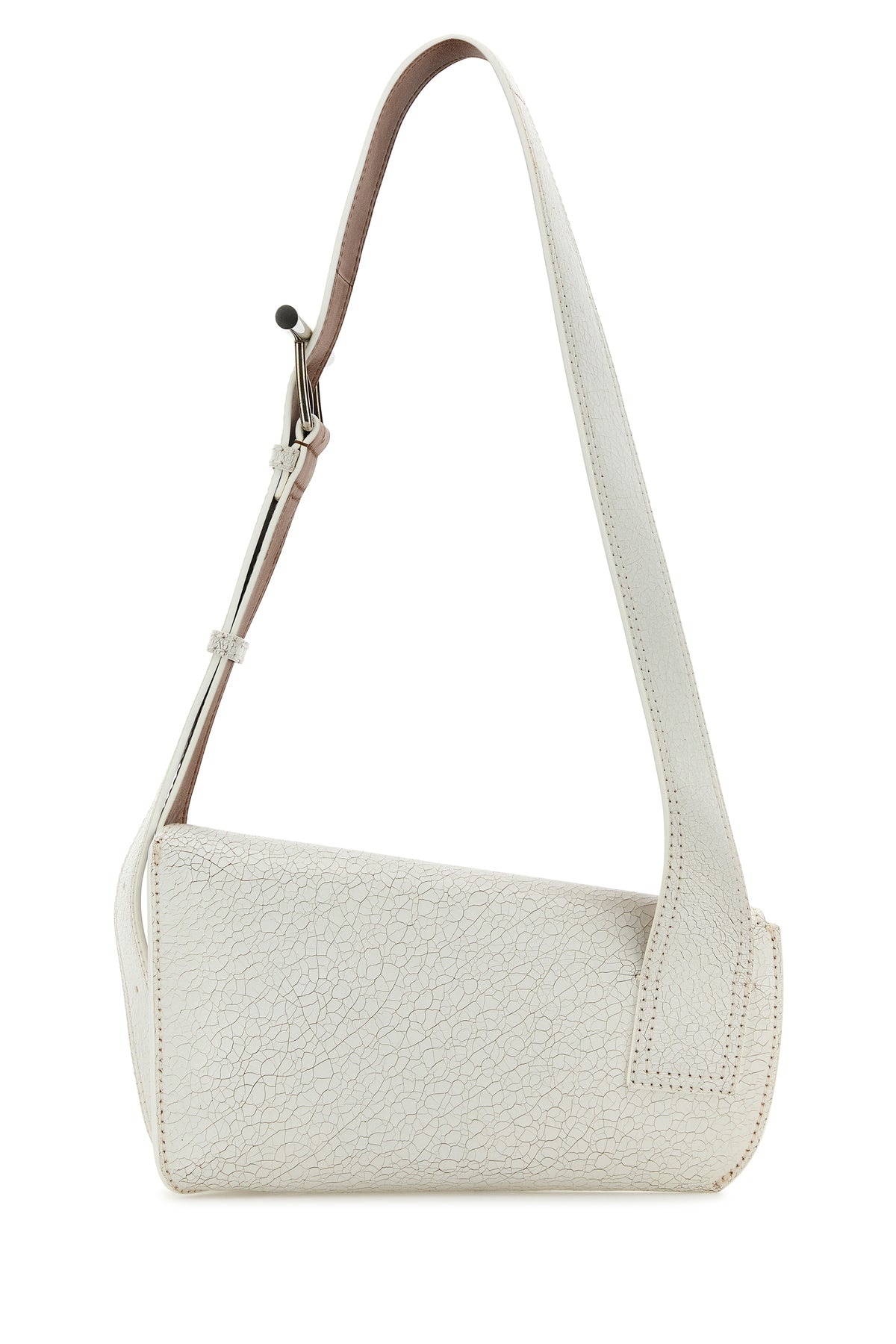 White leather Sling crossbody bag - 3