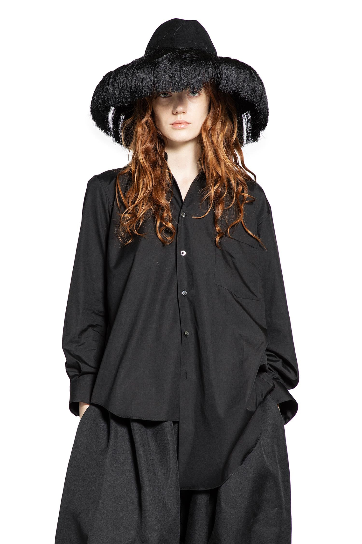 Spliced Nylon Pocket Shirt - 7