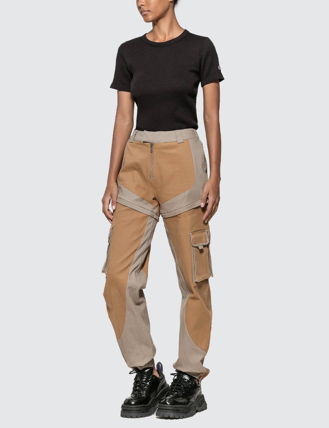 Ribbed Cropped T-shirt - 4