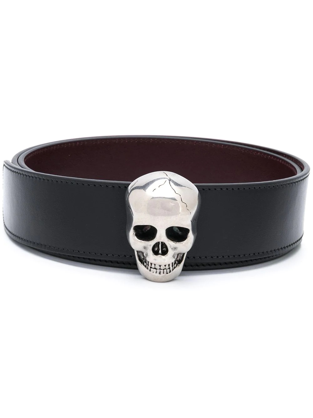 skull buckle belt - 1