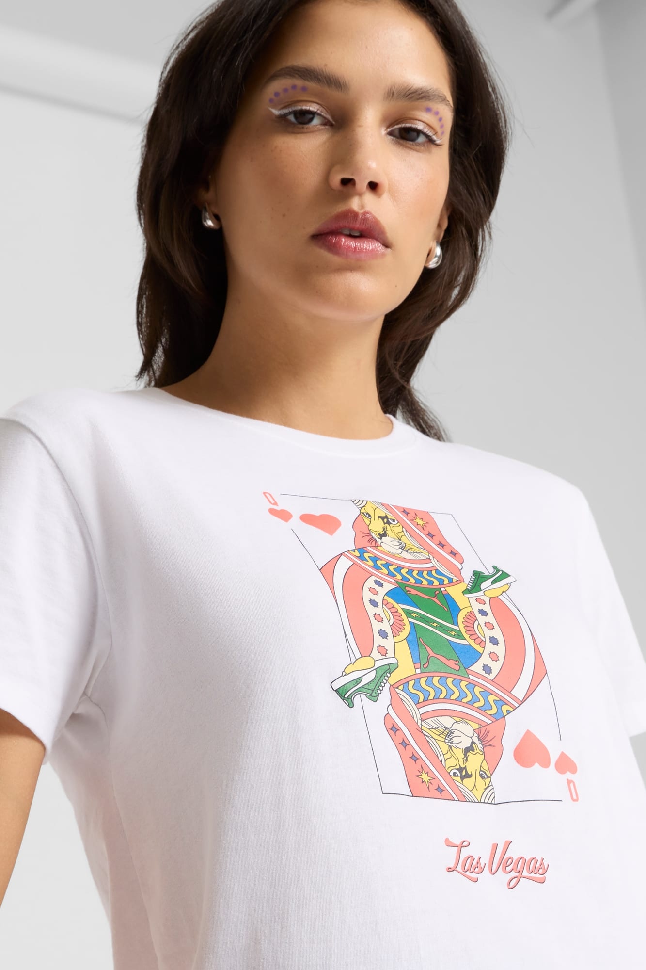 Las Vegas Card Graphics Women's Tee - 4