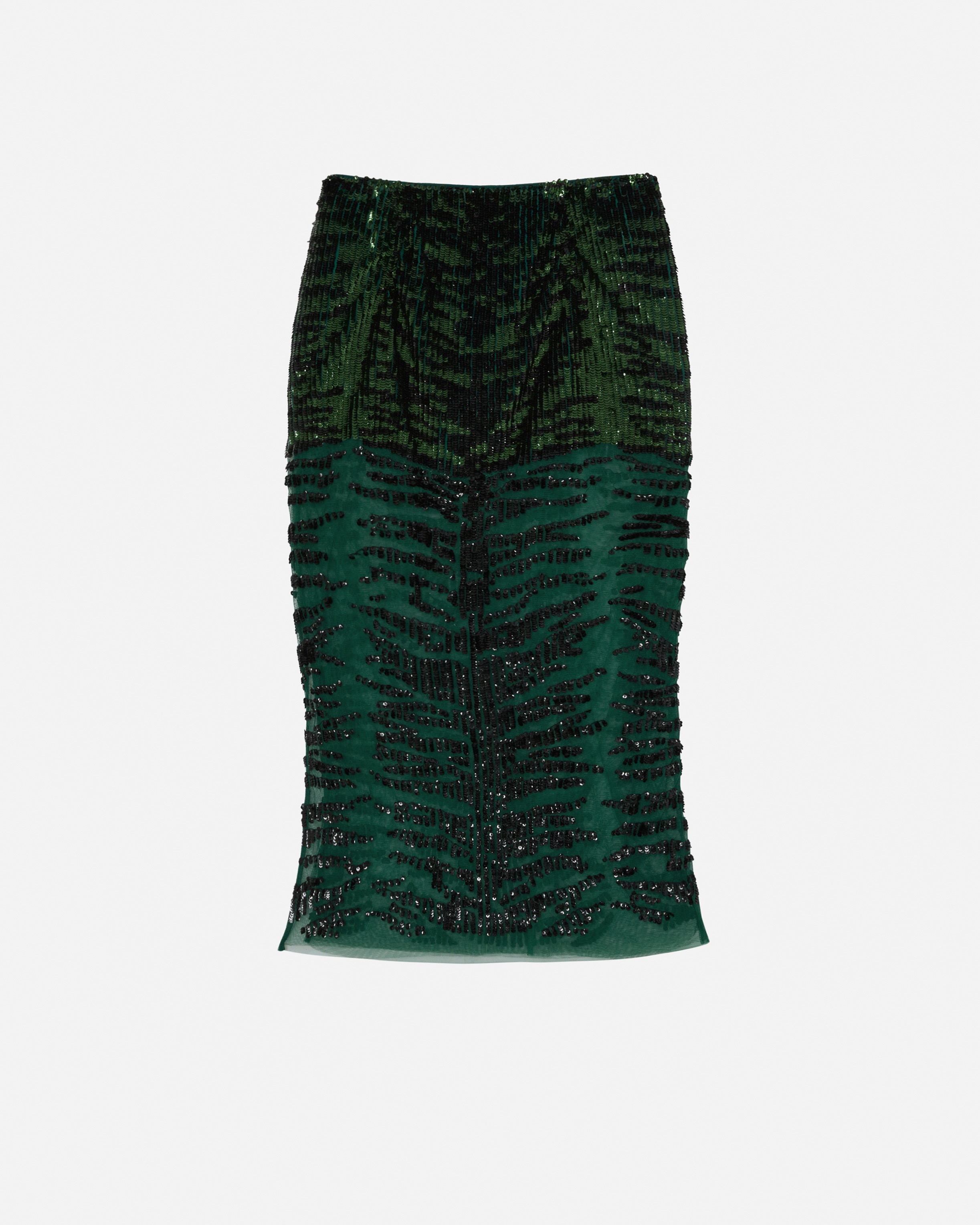 PENCIL SKIRT WITH ZEBRA-EFFECT SEQUIN EMBROIDERY - 6