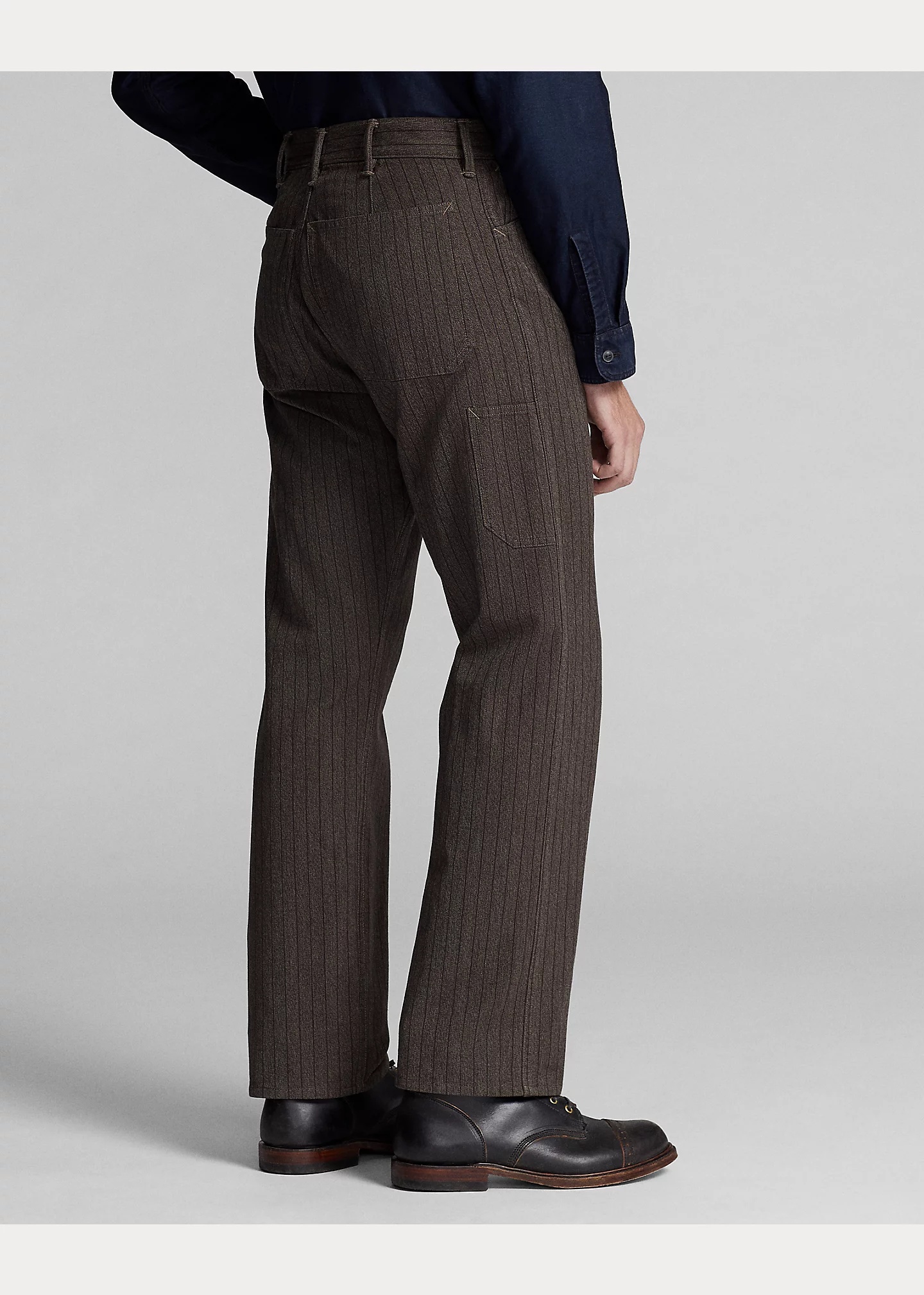 も*ん様 RRL JASPE STRIPED WORKMANS TROUSER も*ん様 RRL JASPE STRIPED WORKMANS TROUSER - メルカリ