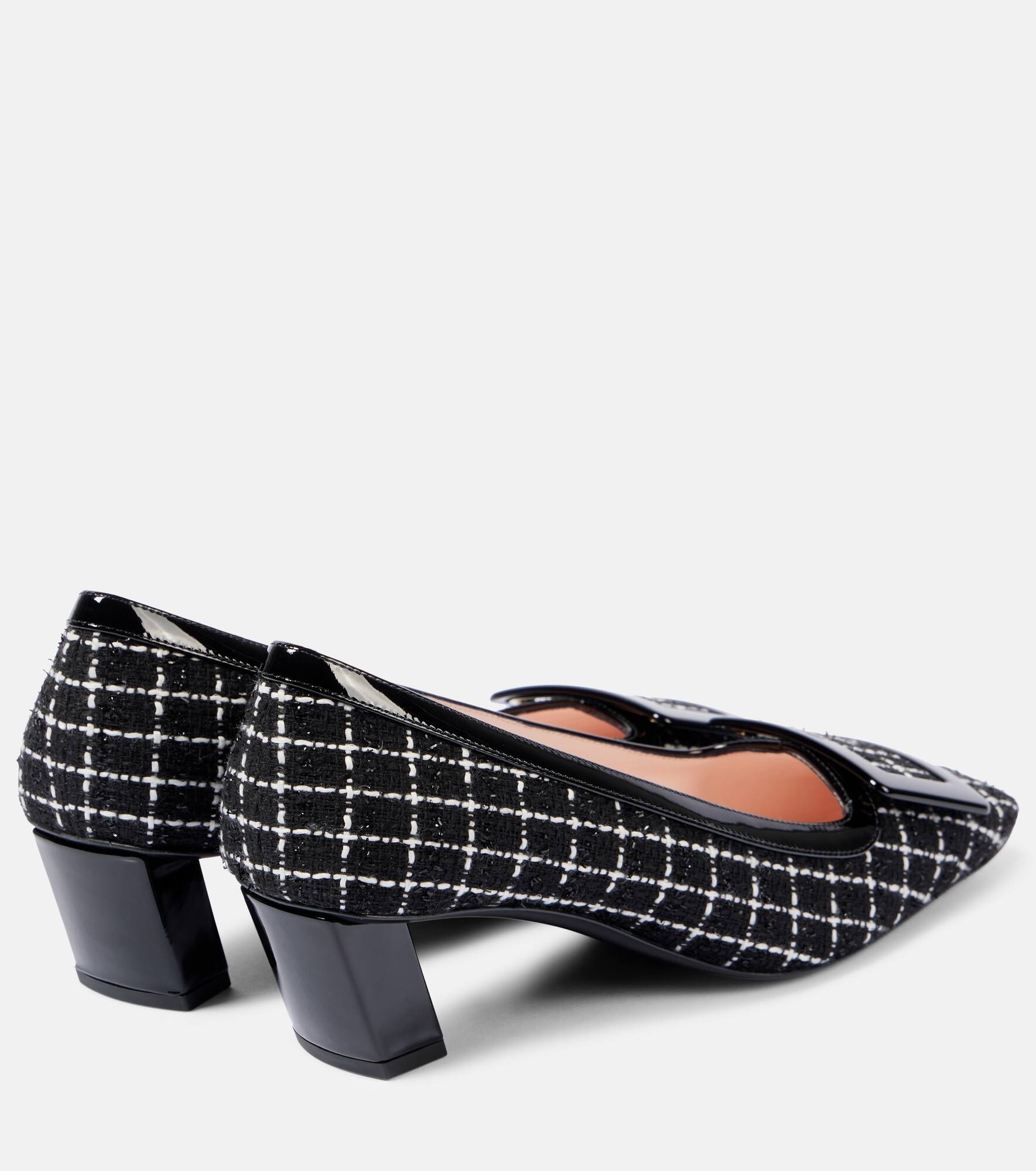 Belle Vivier 45 bouclé pumps - 3