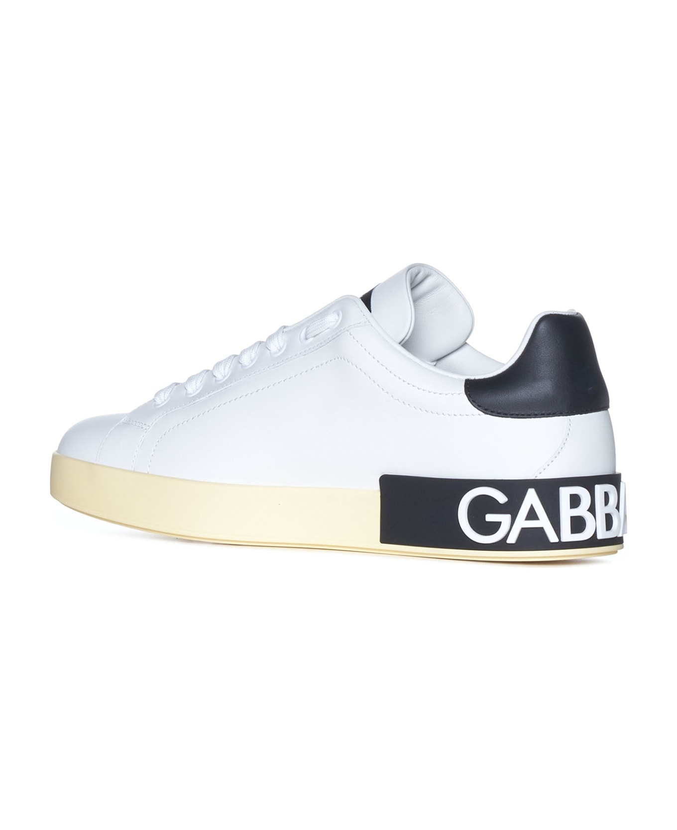 Portofino Nappa Sneaker With Printed Dg Logo - 3