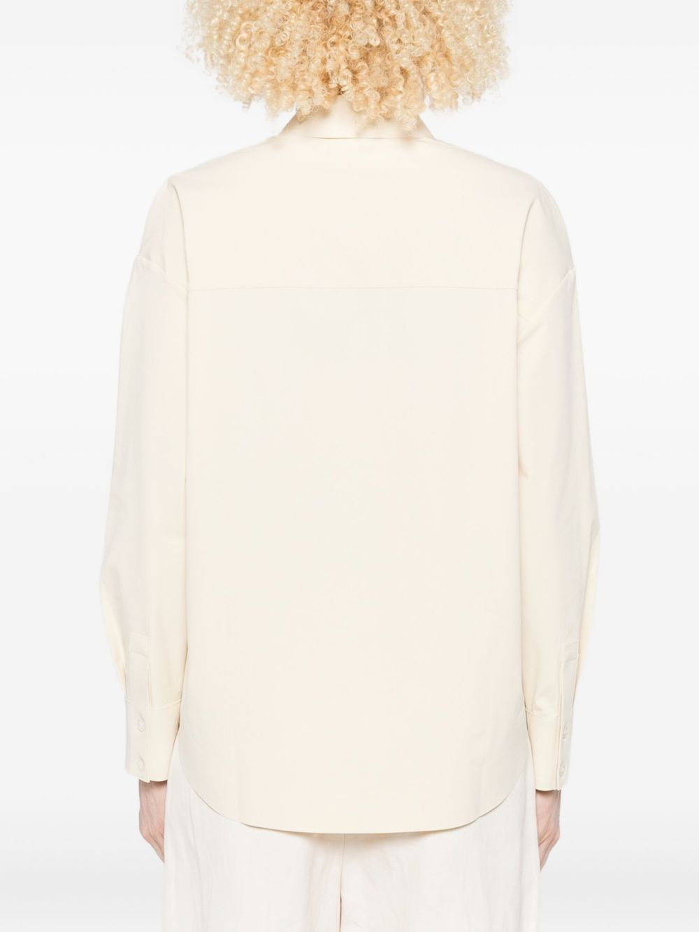 long-sleeve collared shirt - 4