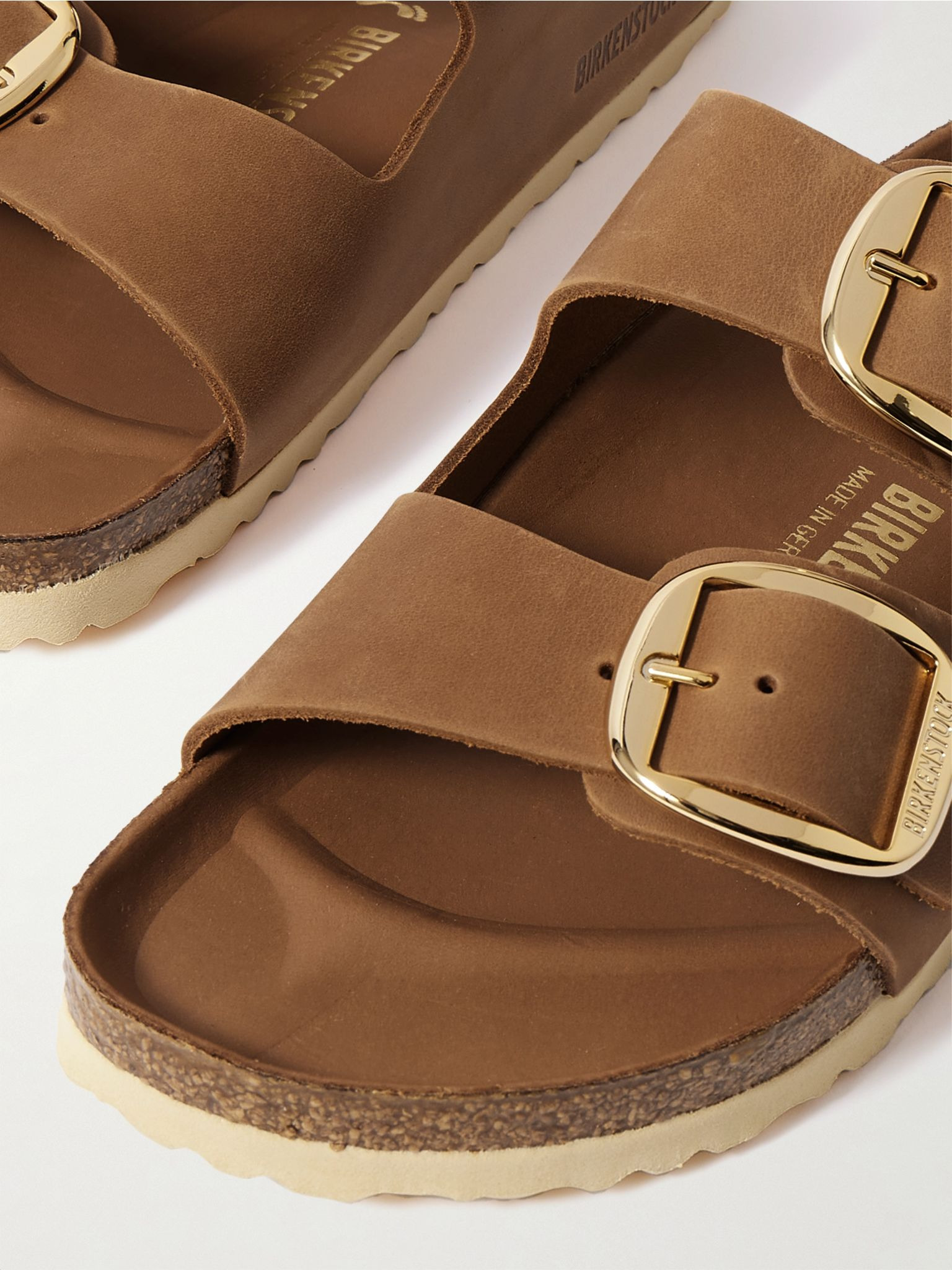 Arizona oiled leather sandals Tan - 4
