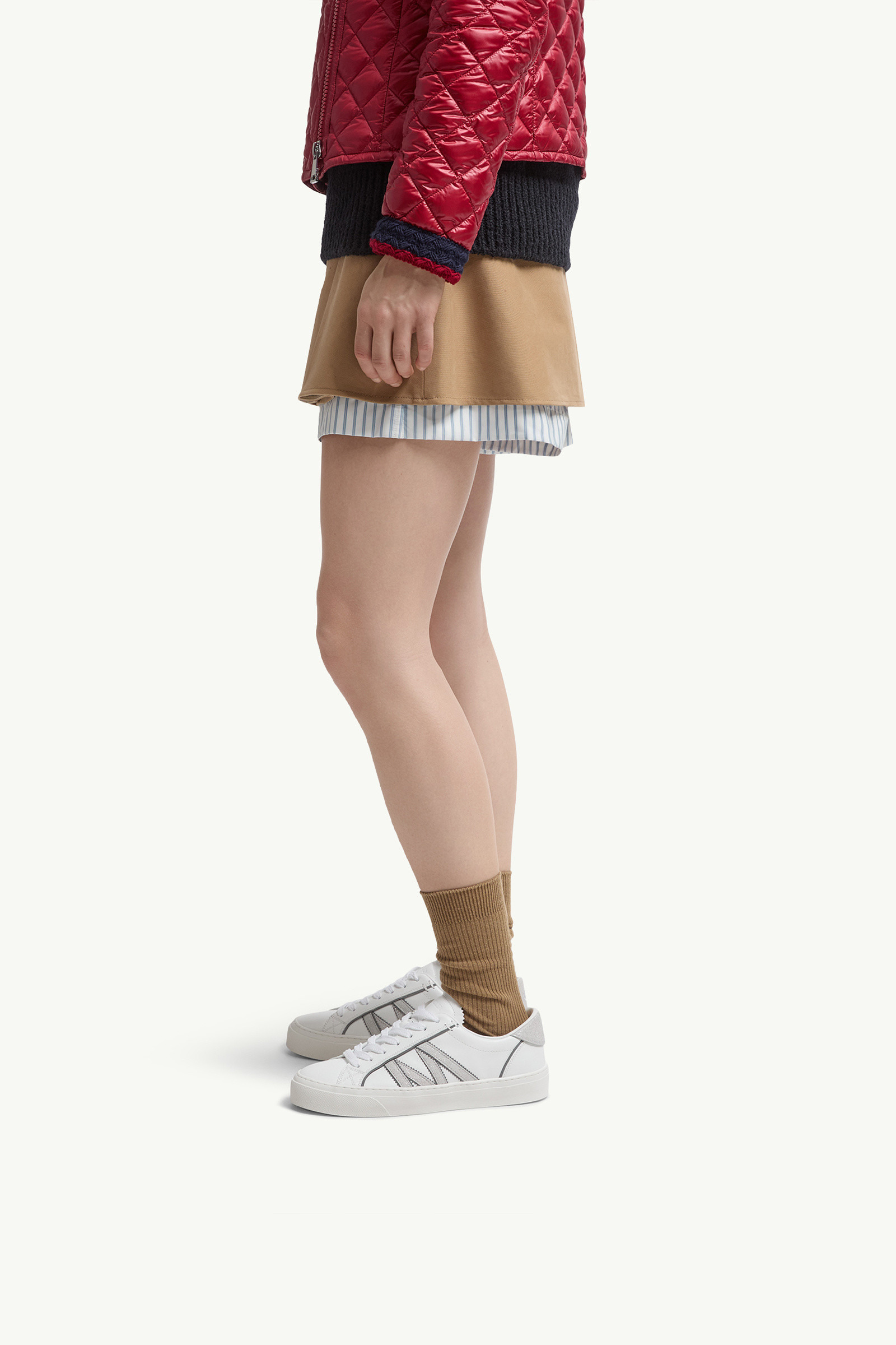 Monaco2 Leather & Glitter Sneakers - 2