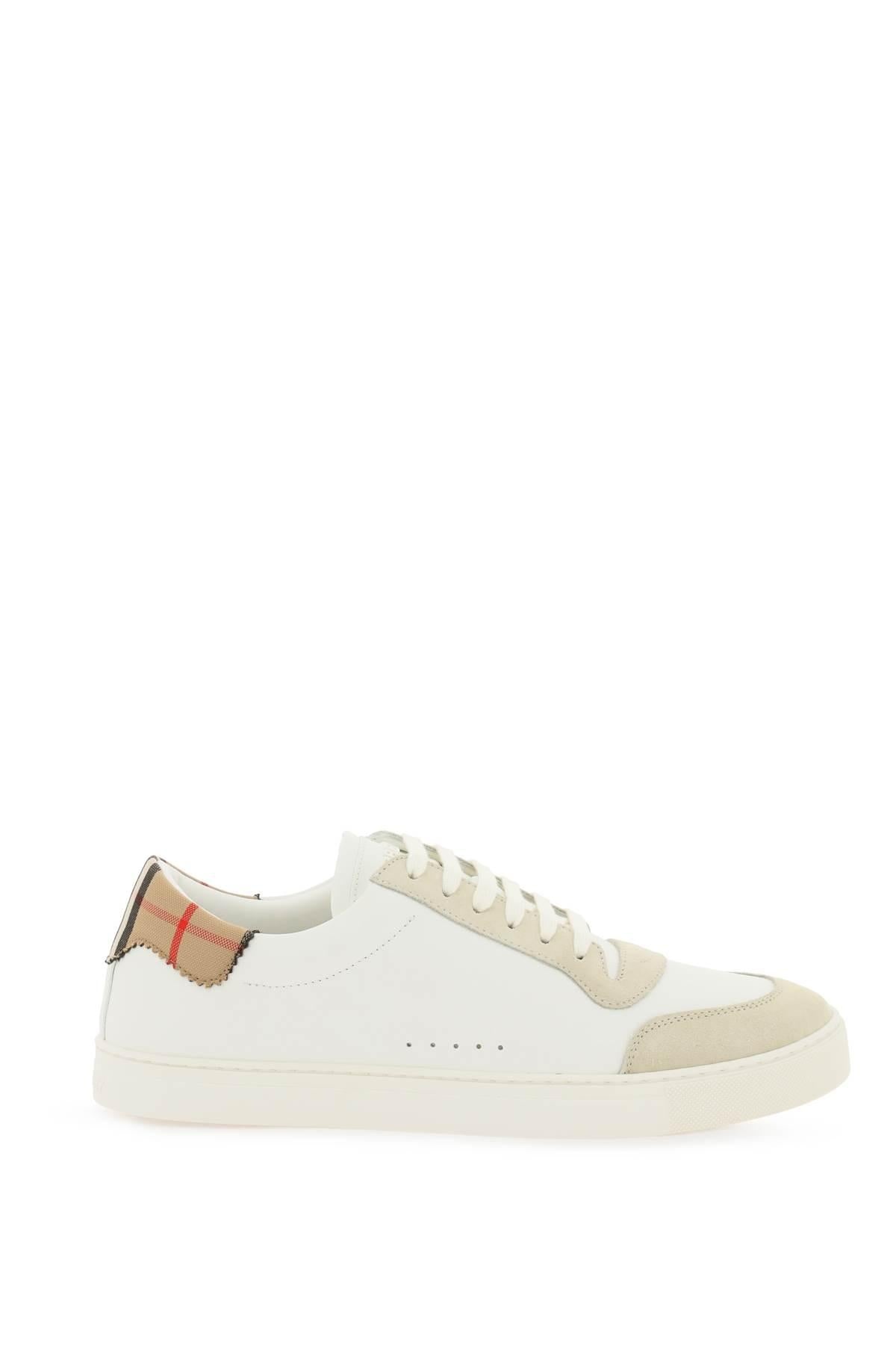 LOW-TOP LEATHER SNEAKERS - 1