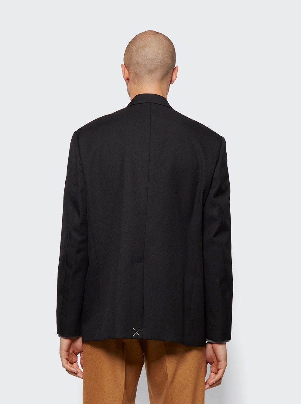 EKD Button Detail Tailored Jacket Black - 5