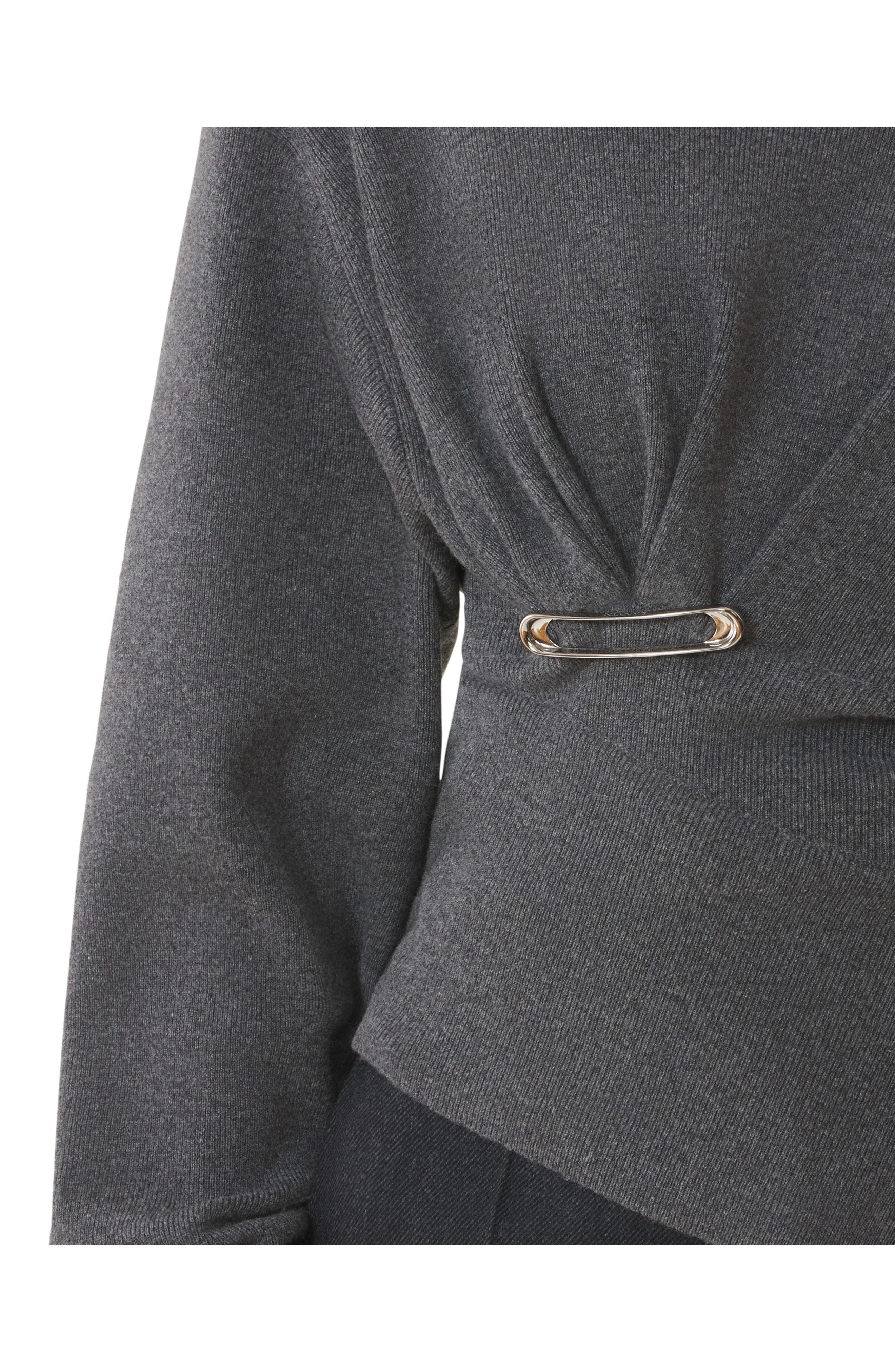 Lanvin Wool And Cashmere Sweater in Dove at Nordstrom - 5