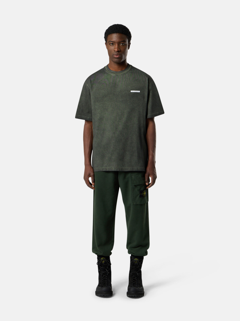 Stone Island 2100002 ORGANIC COMBED COTTON JERSEY 'VELO' EFFECT outlook
