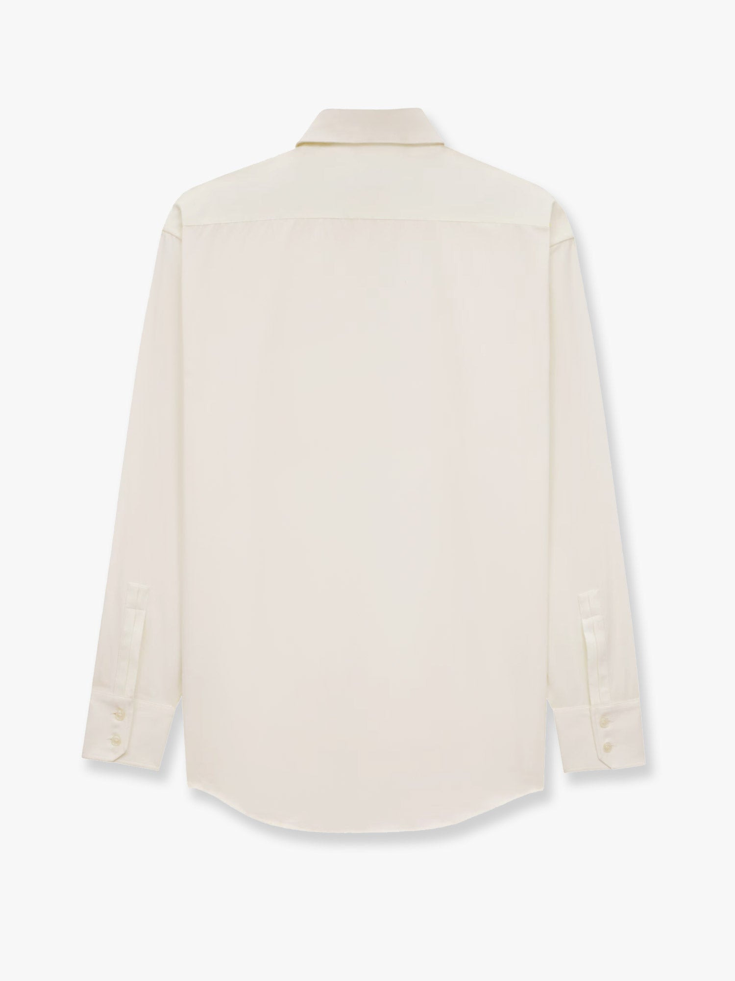 Certified Cotton Shirt With Monogram Embroidery - 5