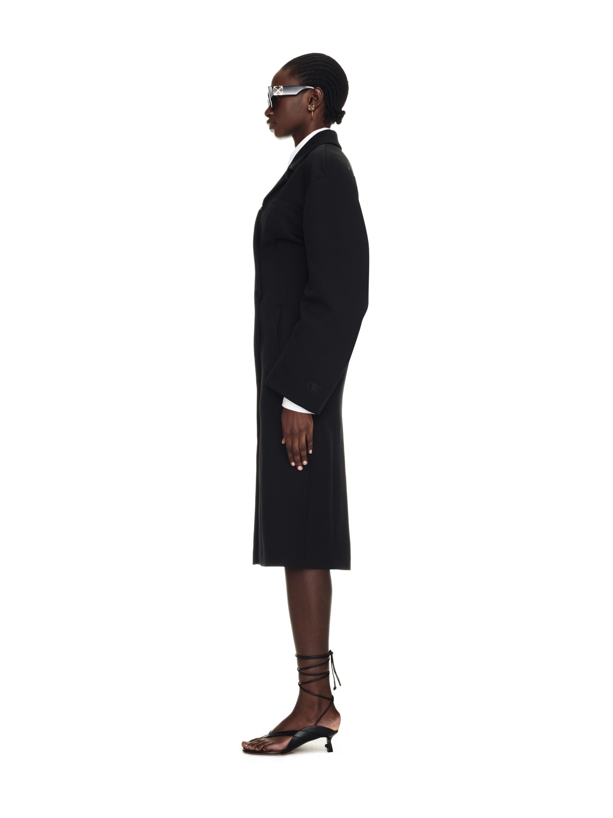 Round Techno Coat - 3
