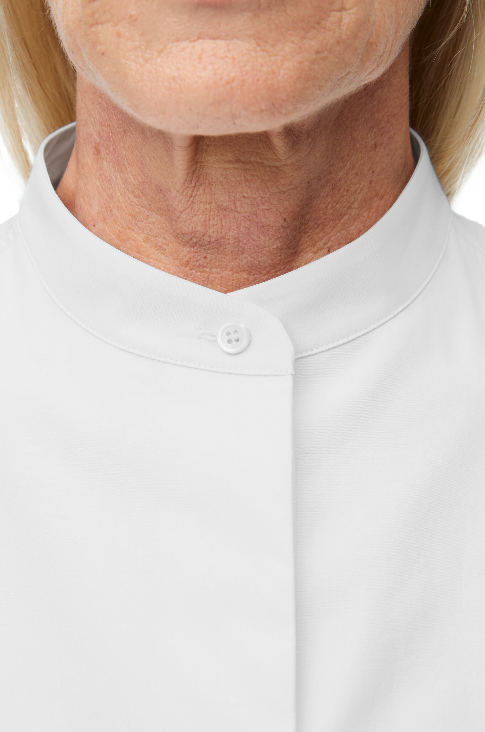 Plastron shirt in cotton - 5