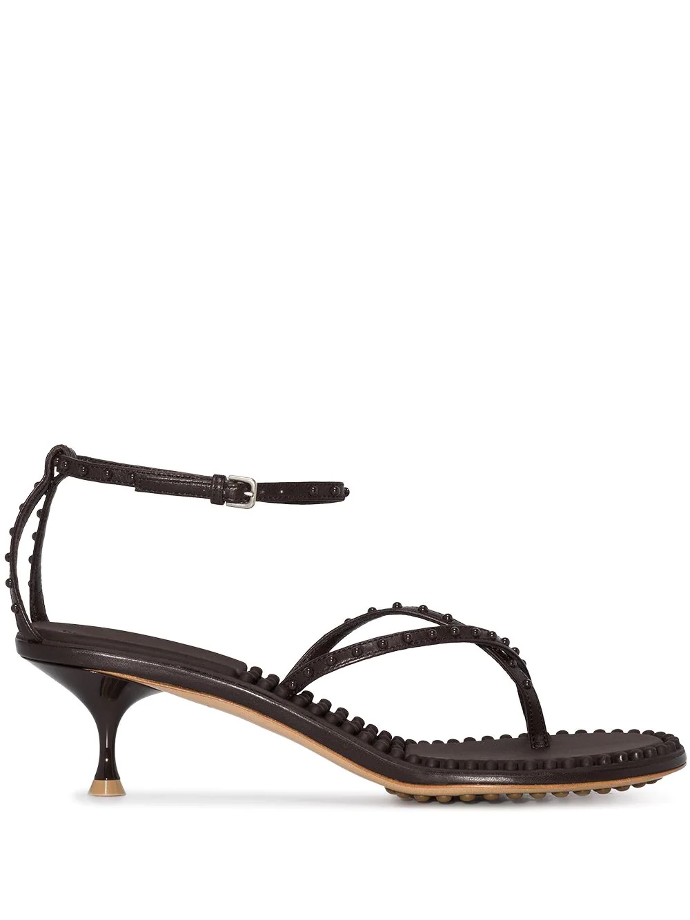 55mm stud-embellished sandals - 2