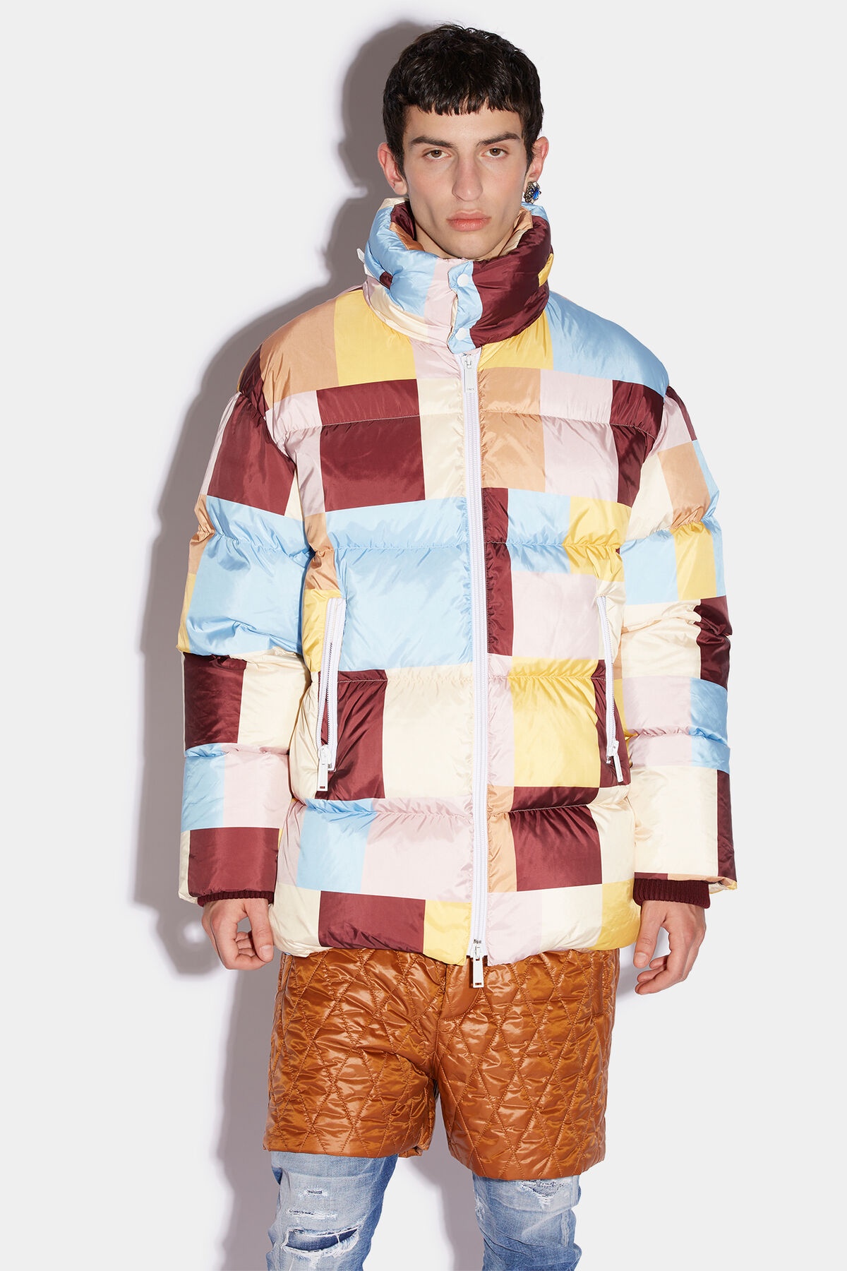 PASTEL TILES PUFFER - 3