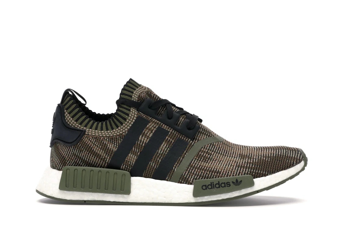 adidas NMD R1 AI Camo Olive Cargo - 1