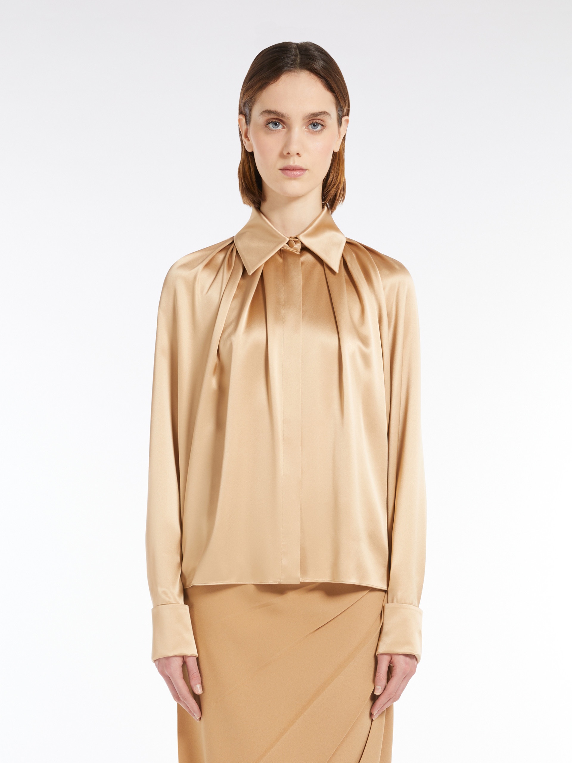 SALICE Silk satin shirt - 3
