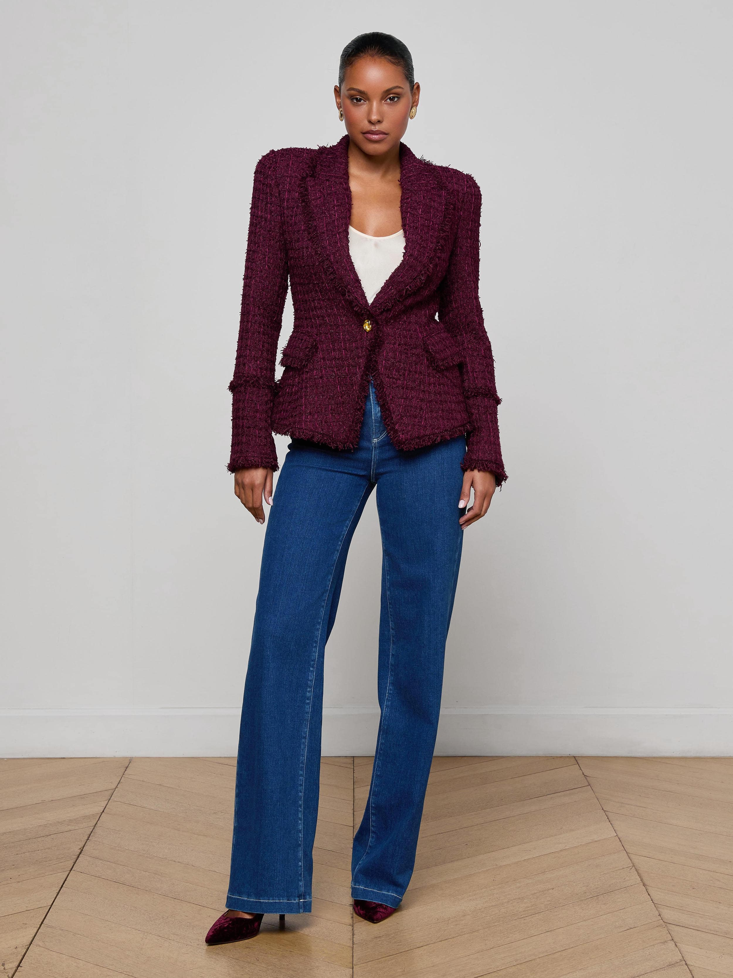 Kaisley Tweed Blazer - 4