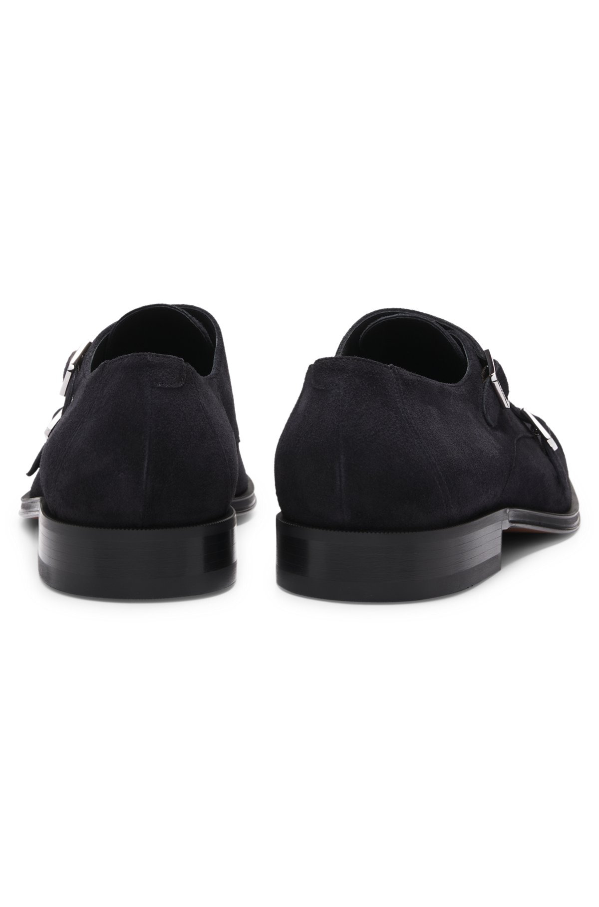 DOUBLE MONK SHOES IN SUEDE - 5