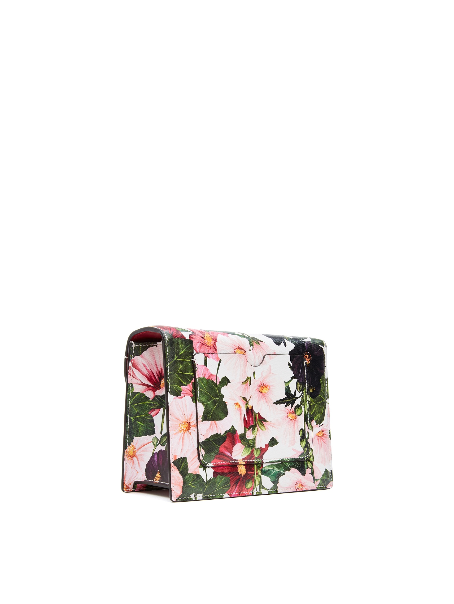 HOLLYHOCKS PRINTED MINI TRO BAG - 4