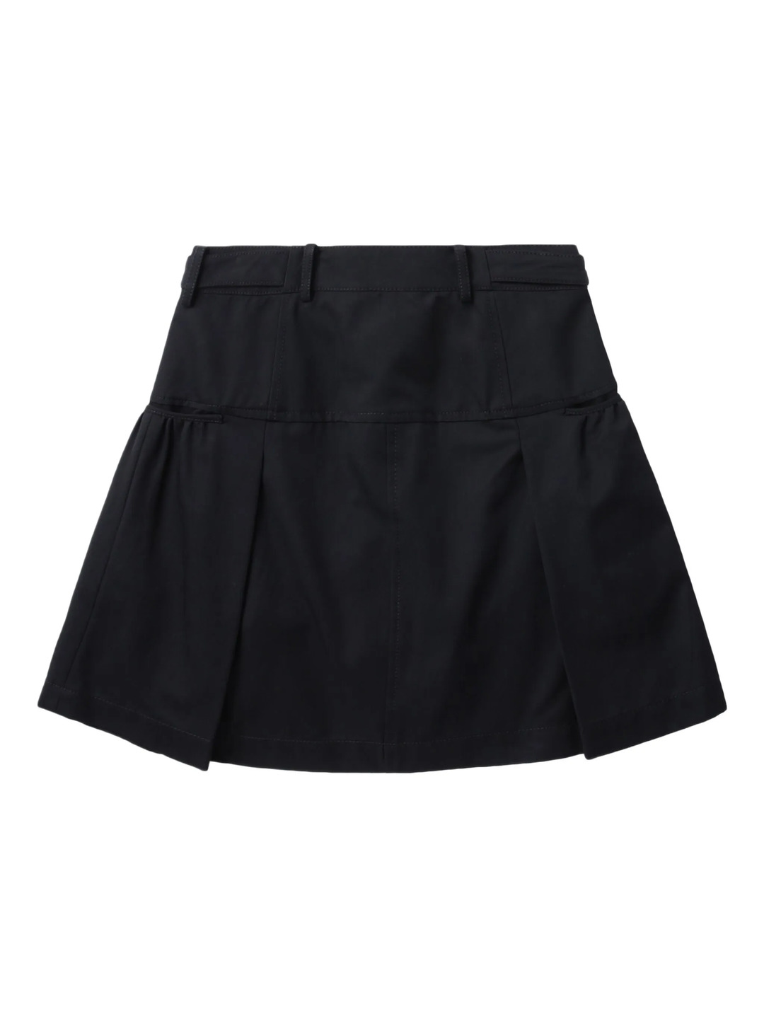 Utility Double Zip Belted Mini Skirt - 6