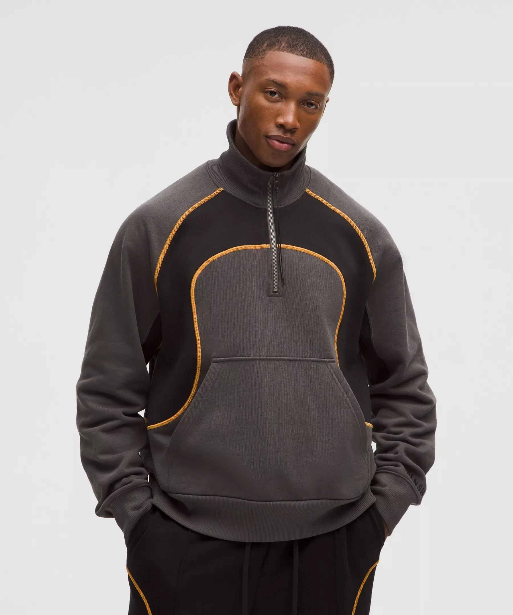 Heavyweight French Terry Quarter Zip *SLNSH Collection - 1