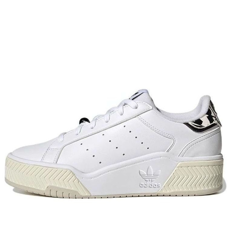 (WMNS) adidas Originals Court Tourino Bold Shoes 'Cloud White' GY9550 - 1