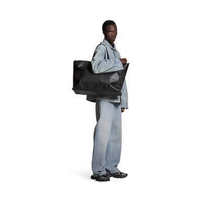 BALENCIAGA Men's Passenger Xl Carry All Tote Bag in Black outlook
