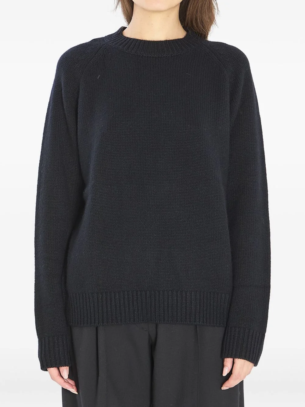 Anine crew-neck ribbed sweater - 1