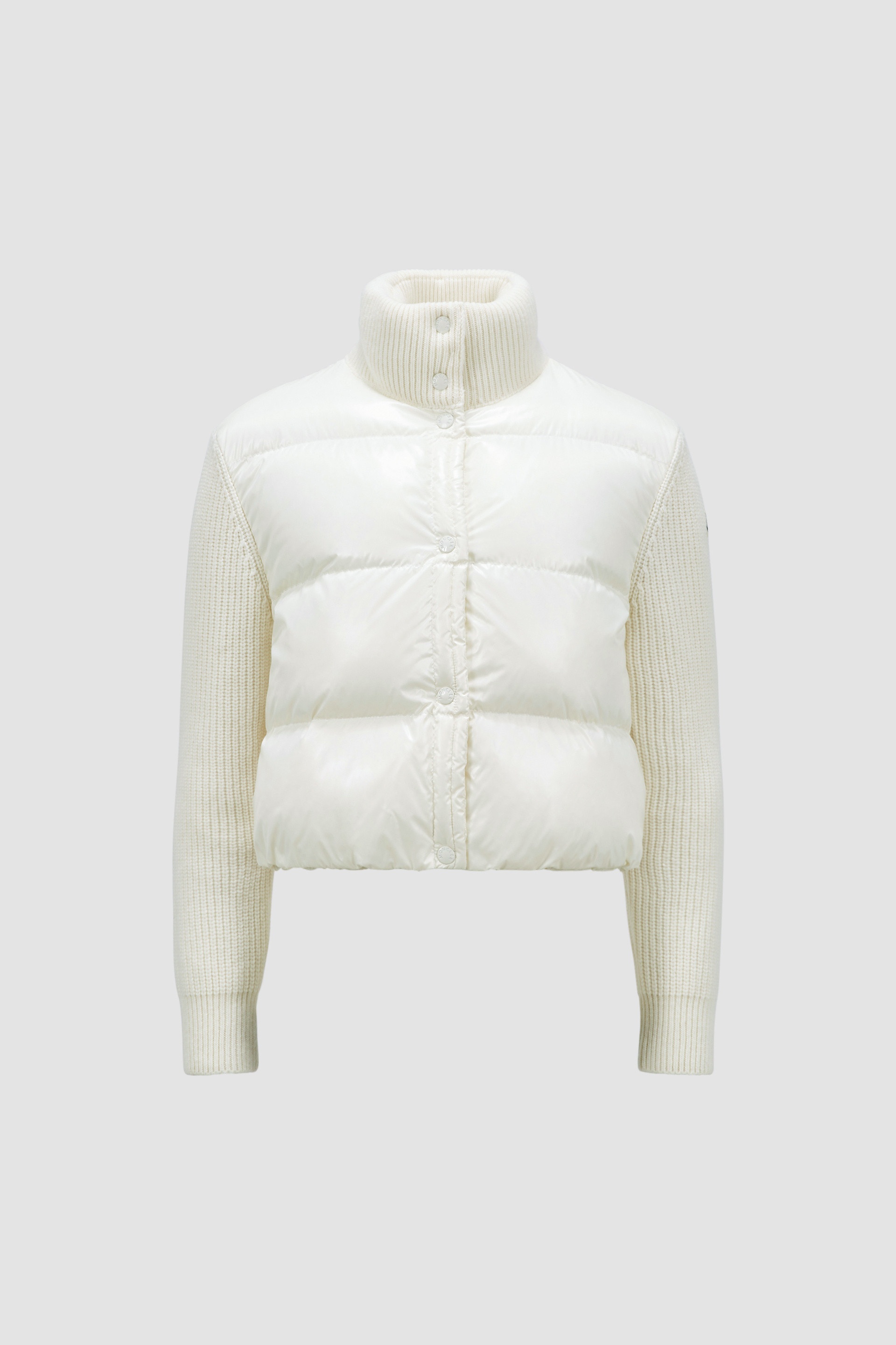 Padded Wool Cardigan - 1