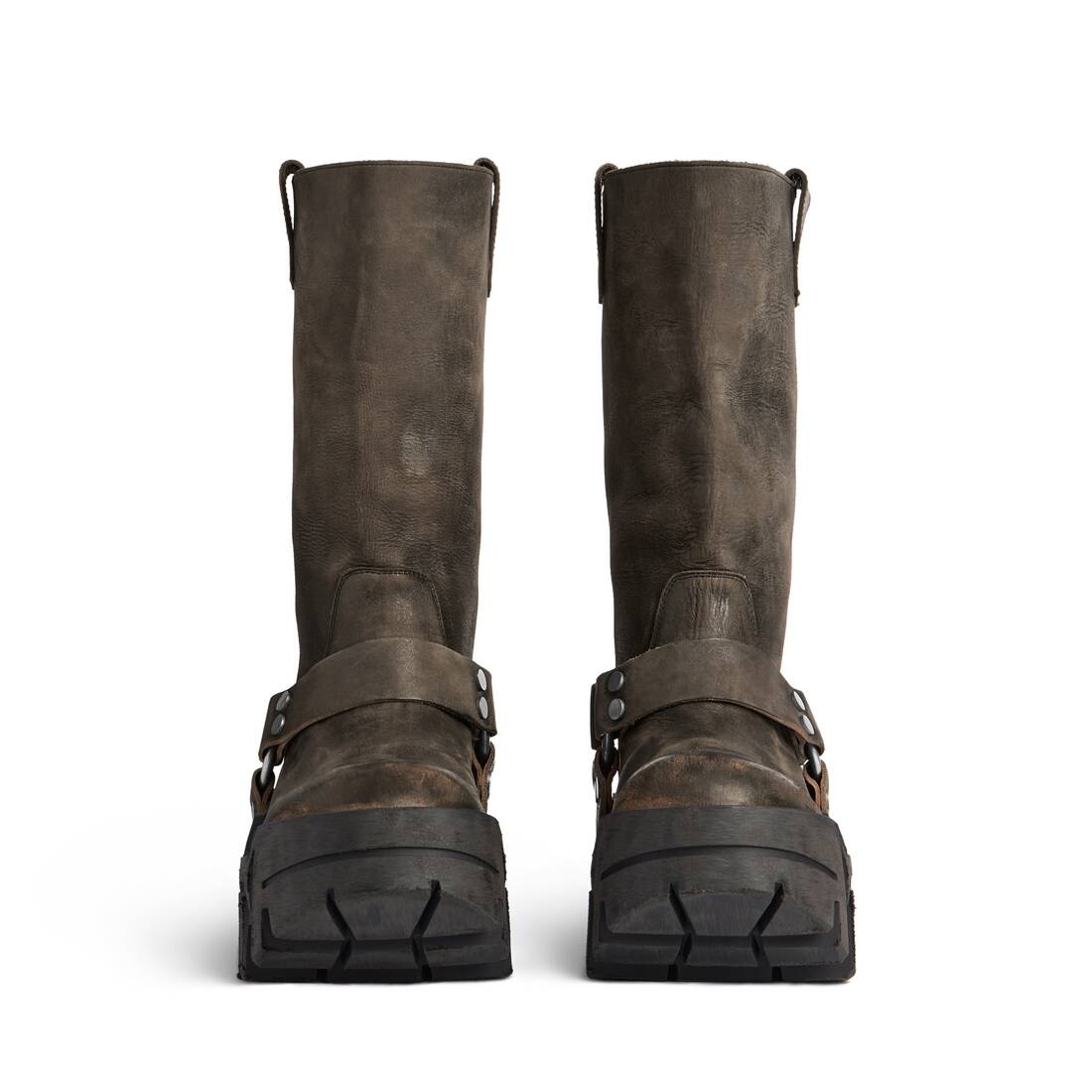 Men's Bulldozer Harness Boot in Black - 3