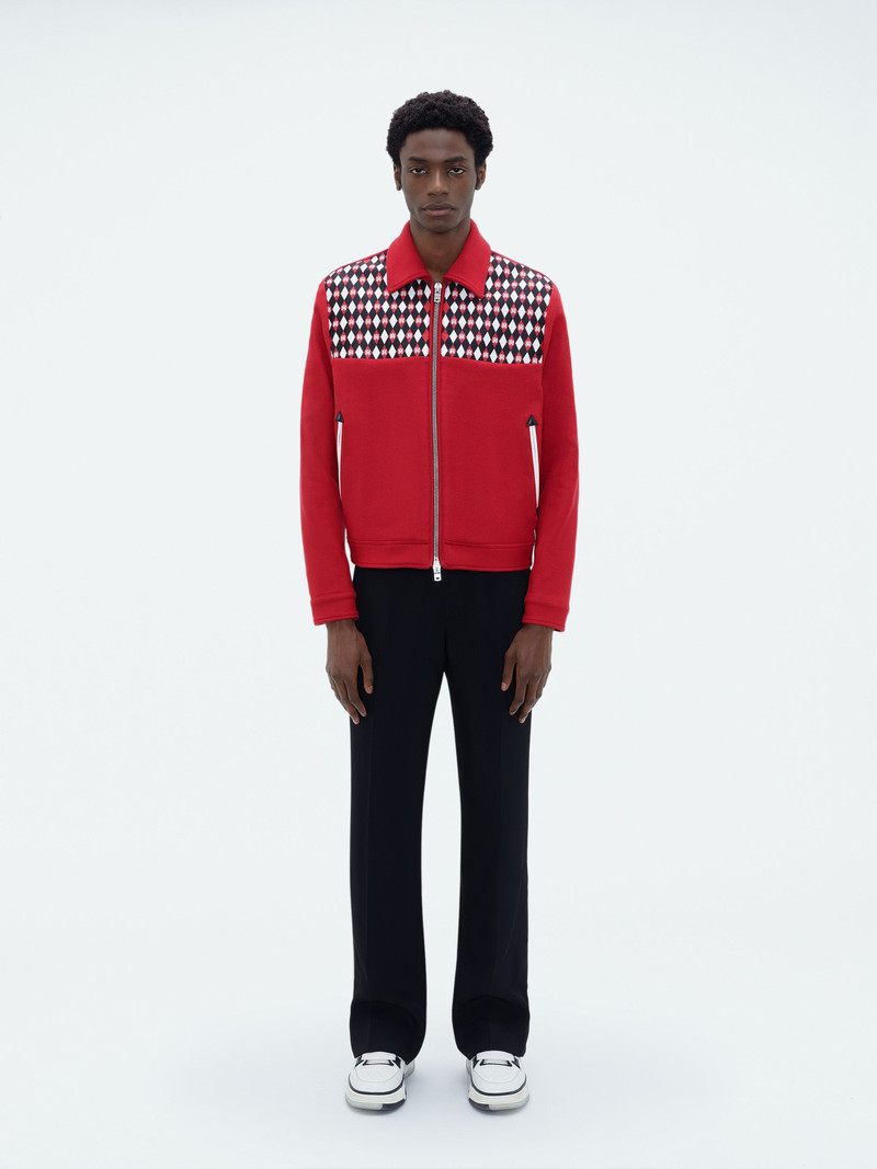 DIAMOND EMBROIDERED WORK JACKET 2