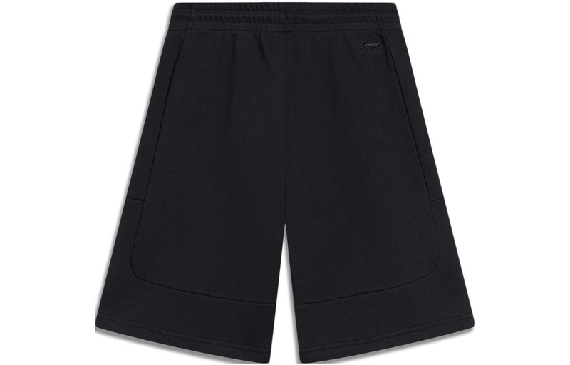Li-Ning Li-Ning Skateboarding Graphic Shorts 'Black' AKST599-4 outlook