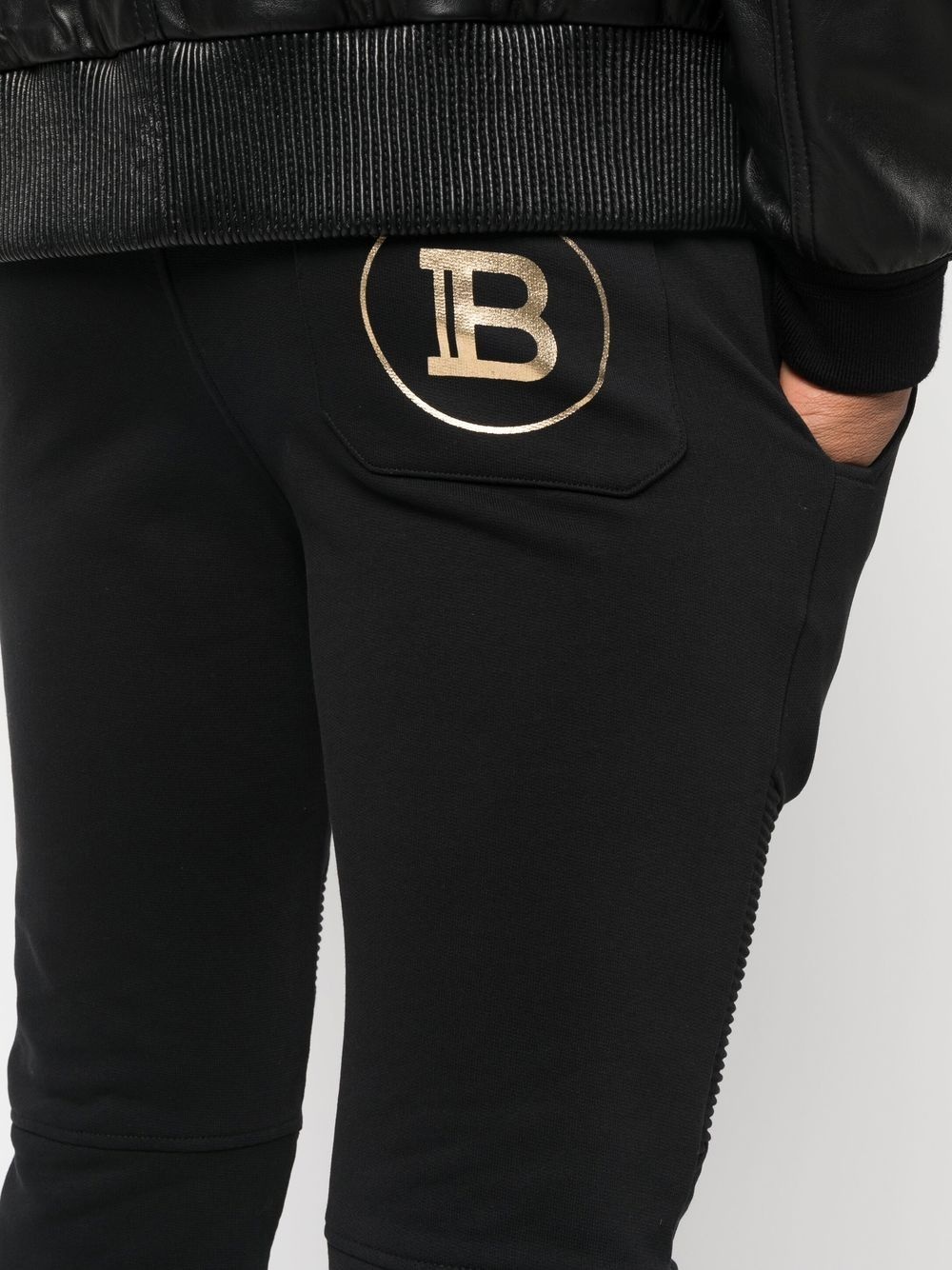 drawstring track pants - 5