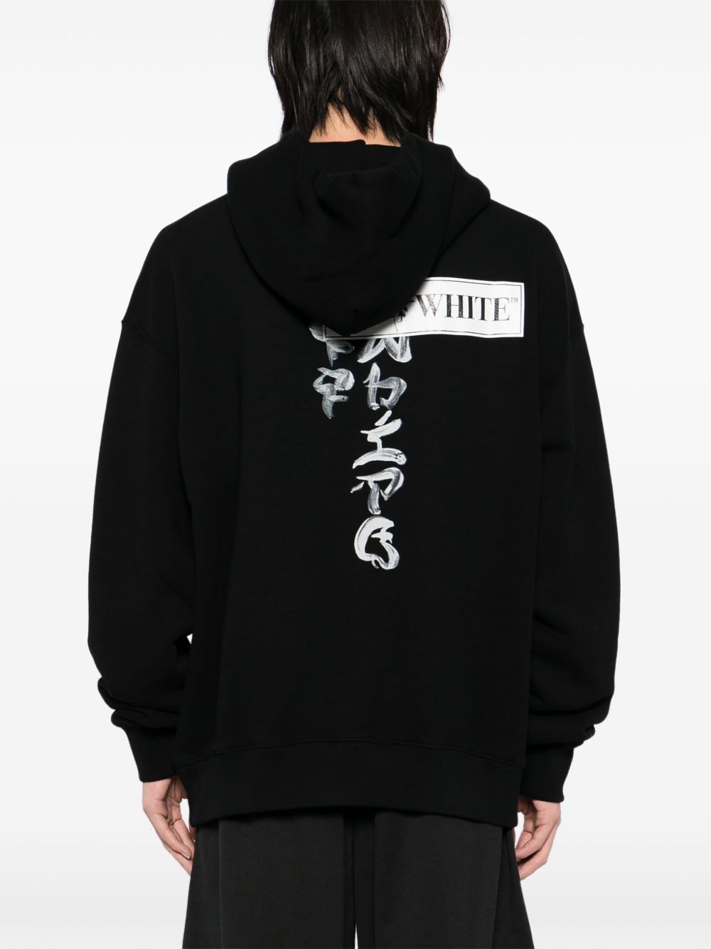 graphic-print hoodie - 4