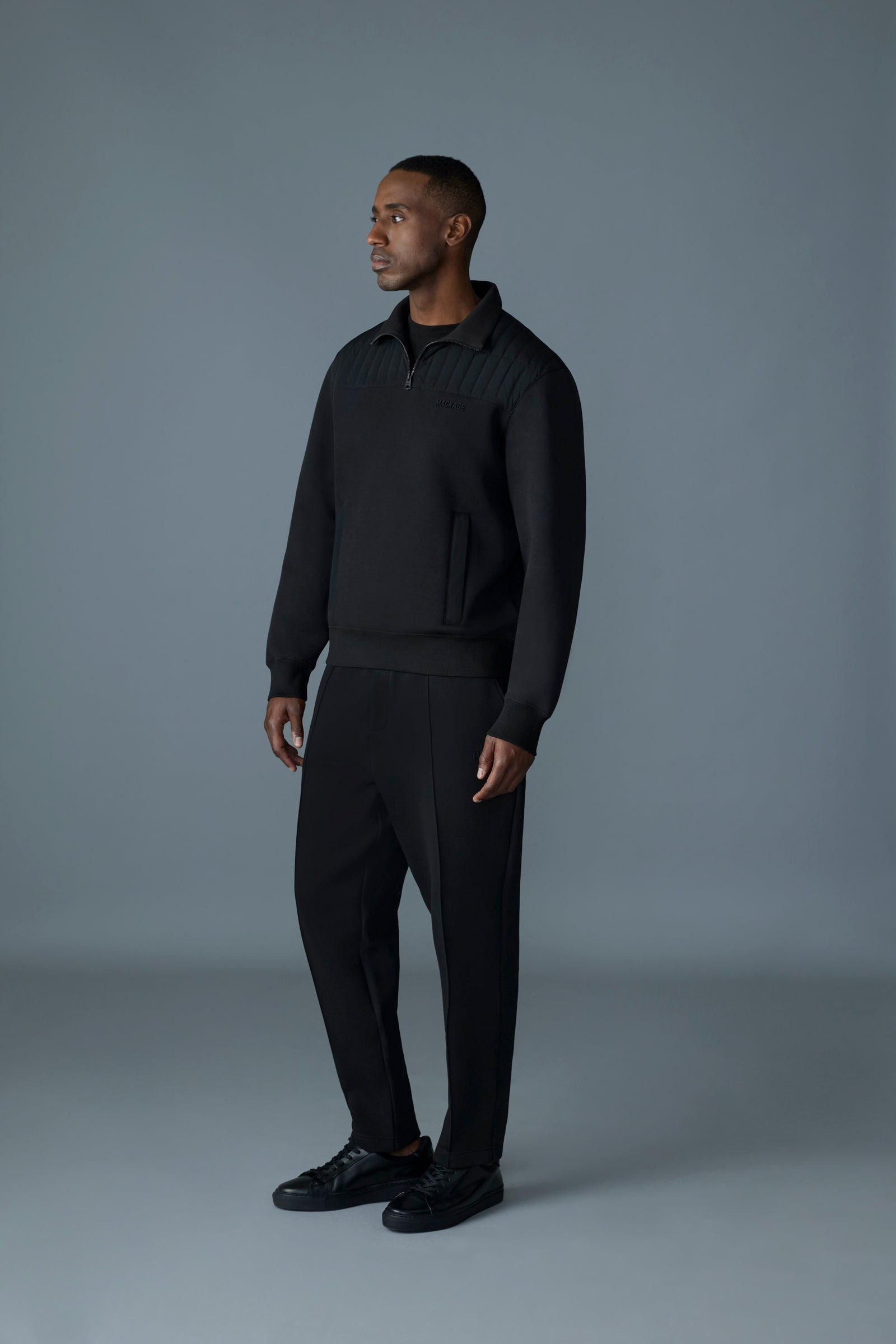 COREY Hybrid Down Quarter-Zip Sweater - 3