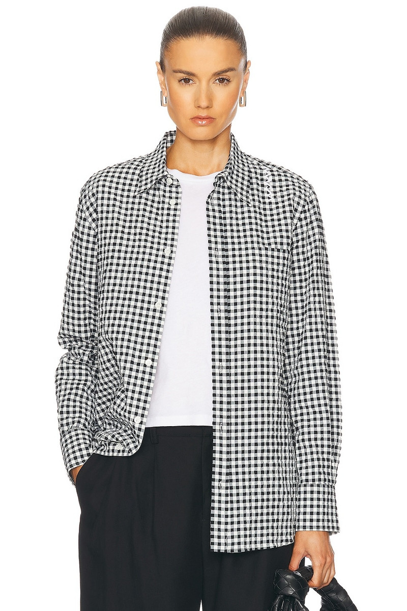 Long Sleeve Button Up Top 1