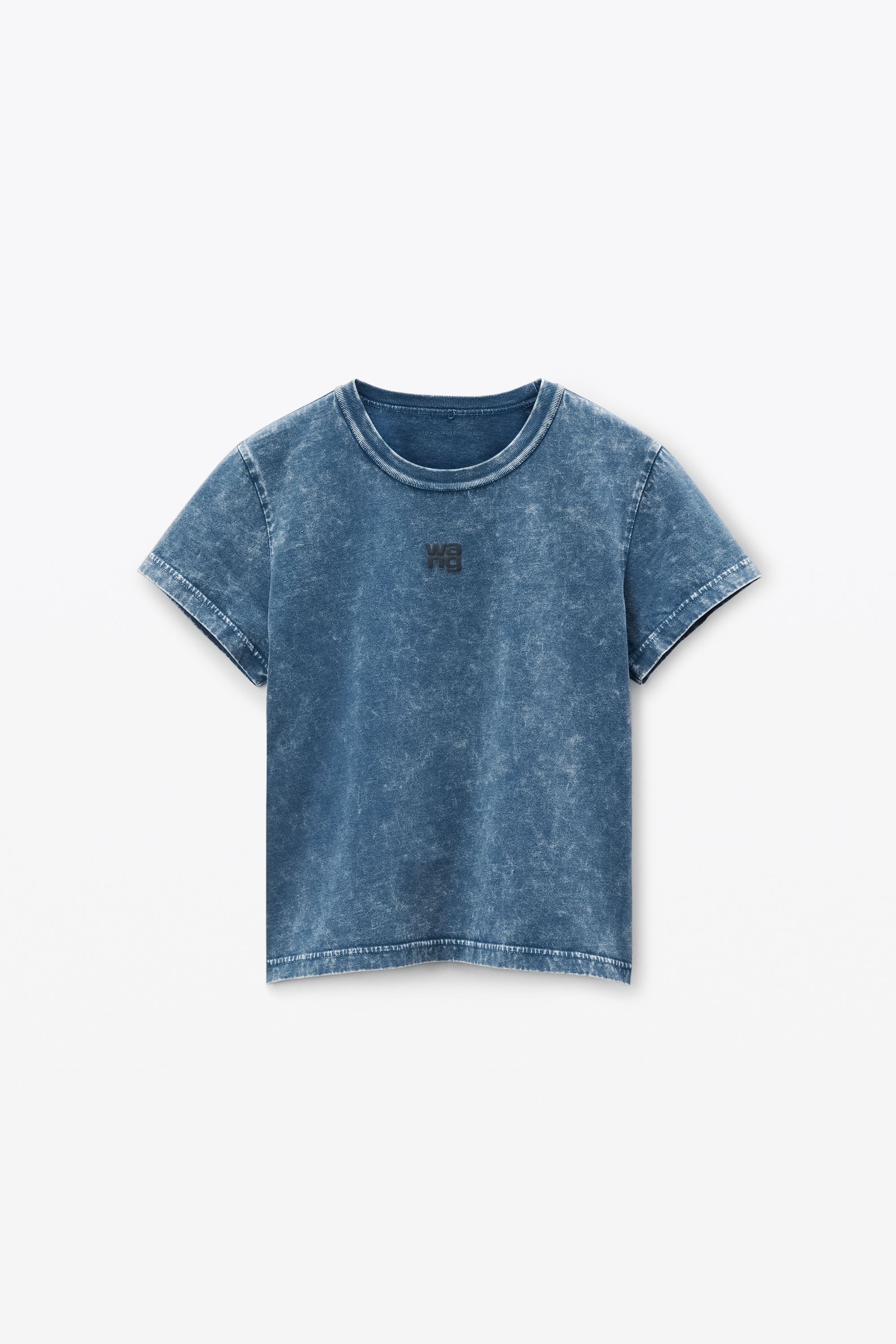 Essential Logo Shrunken Short-Sleeve Tee in Organic Cotton - 1