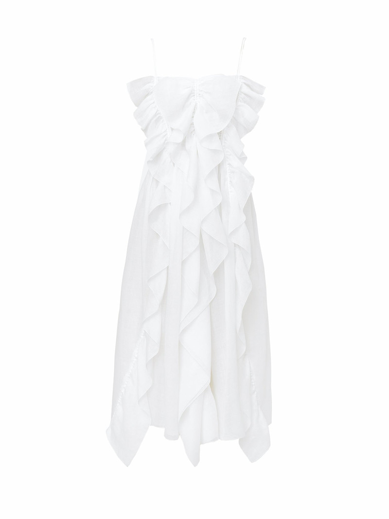 RUFFLED MIDI DRESS 1